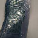 GRAPENT Bikini Tops for Women Twist Front Ruched Bathing Suit Adjustable Crisscross Back Cropped Tankini Swim Top Only (Medium, Dark Lake Green)