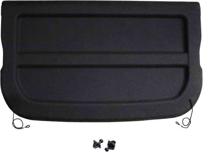 Cargo Cover for Nissan Kicks 2025 2026 Rear Trunk Shade Non-Retractable Trunk Cover Board Rear Parcel Shelf Finisher Trunk Security Shield Shade (NOT for Kicks Play) Black