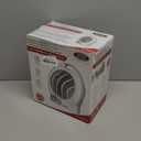 Optimus H-1322 Portable 2-Speed Fan Heater with Thermostat , White