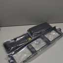 Front Bumper Cover Lower Grille Trim Panel Cover Trim End Kit Fit For 2018-2020 Ford F150, Black