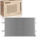 A-Premium A/C Condenser Replace# F6HZ19712A - Compatible with 2003-2006 Sterling Truck LT9500, AT9500, LT7500, LT8500