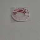 Flexible Cable Concealer for 78in Wall Mounted TV, Self-Adhesive Cord Hider - W0.59inxH0.39in, White