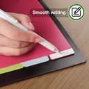 HABGP 12Pcs/2 Set 6 Tab Dividers for 3 Ring Binder, 12 Pcs Colorful Binder Dividers with Tabs, 3 Ring Page Folder Dividers, Plastic Tabbed File Dividers with Tabs, Three Ring Binder Index Dividers