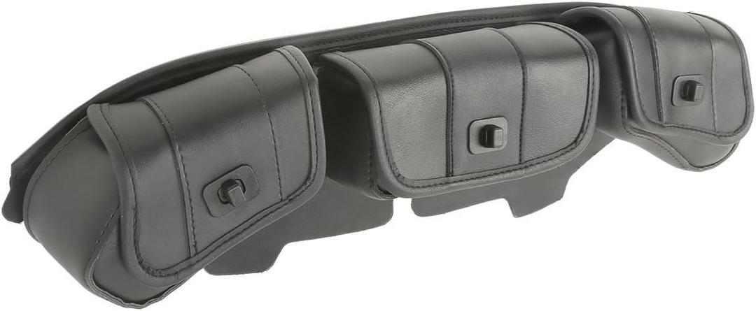 TCMT Windshield Saddle 3 Pouch Bag Fits For Harley Touring Electra Glide Street Glide Tri Glide Ultra Classic 1996-2013