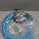 Cupohus RV Water Hose 10FT with Strain Relief Ends, Kink-Resistant Drinking Water Hose, 5/8''ID Potable Food Grade Hose with Storage Strap for RV, Marine, Camper, Truck, Car, Garden (Blue)