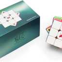 QY X Man Tornado V4 M 2024 Magnetic Speed Cube 3x3 StickerlessFlagship Version