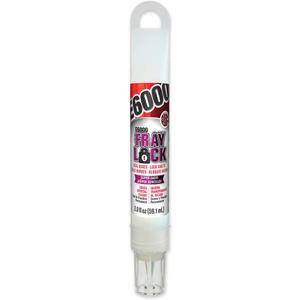 E6000 565200 Fray Lock Adhesive - 2 fl oz Hang Bottle
