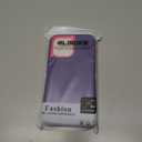 for iPhone 13 Pro Max Case, with Screen Protector, Dust-Proof Port Cover, Full-Body Non-Slip Silicone Rubber Covered, Military Grade Drop-Proof Shockproof Phone Case, Red/Purple