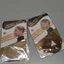 BEEOS Dark Brown Skinlike HD Wig Cap for Women, 4 Pieces Invisible Ultra-thin Stretchy Stocking Caps for Lace Front Wigs