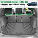 Original 2018-2024 X3 Cargo Liner for BMW X3 - Custom Fit All Weather TPE Trunk Mat - 3D Shaped Laser Measured Cargo Mat for BMW X3 2018-2024 (Not Fit X3 xDrive30e)