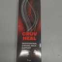 CRUVHEAL 220+ lbs Plantar Fasciitis High Arch Support Insoles Men Women - Orthotic Shoe Inserts - Boot Work Shoe Insole (M, Black) (M(Men 9-10.5/Women 10-11.5))