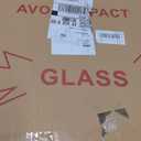 YOSHOOT Rustic Wooden Framed Wall Mirror, Natural Wood Bathroom Vanity Mirror for Farmhouse Decor, Vertical or Horizontal Hanging (26" x 18", Brown)