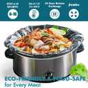 Slow Cooker Liners, 50 Cooking Bags, Oversized Disposable Pot Liner Plastic Bags for 6QT to 10QT Slow Cookers, 14 in. x 22 in.