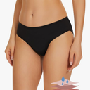 Period Swimwear Bikini Menstrual Leakproof Swim Bottoms UPF 50+ Waterproof Brief Light Flow for Women Girls Teens M
