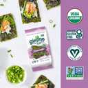 Gimme Seaweed Organic Premium Roasted Seaweed Snacks, Teriyaki, 20 Count, Keto, Vegan, Gluten-Free, Great Source of Omega3s and Iodine, Healthy On-The-Go Snack for Kids and Adults (EXP 07/06/26)