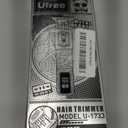 Ufree Professional Beard Trimmer for Men, Zero Gapped T-Blade Hair Clipper & Mustache Trimmer Kit with LCD Display, Precision Edgers for Haircut & Grooming, Barber-Grade Electric Shaver, Gifts for Men (Brown)