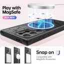 SEXYMOM Magnetic for Samsung Galaxy S24 Ultra Case - Wireless Charging Compatible,Cute Floral Design for Women and Girls,Slim Fit Translucent Matte Phone Case - Blooming Flower