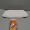 Pro Goleem Small Woven Easter Basket with Gift Bags and Ribbons Durable Burr Baskets for Gifts Empty Small Rope Basket for Storage 12"X 8" X 5" Baby Toy Baskets with Handles, White