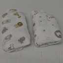 2-Pack Crib Sheets for Boys, Girls - Viscose Derived from Bamboo Fitted Crib Sheet, Baby Crib Sheets Neutral, Crib Mattress Sheet, Toddler Bed Sheets, Baby Sheets for Crib Fitted Sheets (KeaSafari)