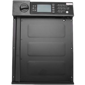 Automatic Chicken Coop Door, Solar Powered Electric Chicken Door with Remote Control Light Sensor Timer Programmable LCD Screen Anti Pinch Cold Weather Aluminum Door for Ducks
