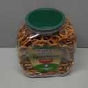Utz Sourdough Specials Pretzels, Original, 63 oz. Barrel, Classic Pretzel Knot with Rich Sourdough Flavor, Resealable Container, Tasty Party Snack with Zero Cholesterol (63 Ounce (Pack of 1))
