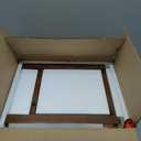 Azlafu Rubber Wood Shower Bench, Non-Slip Waterproof Wooden Shower Stool for Adults & Elderly, Sturdy Bath Seat for Inside Shower or Tub – 20.08" D x 14.96" H x 6.3" W