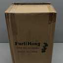 Furlihong 380BH Baseball Pitching Machine, Battery Powered, Angle Adjustable, Comes with Bat and One Dozen Training Balls, for Kids and Beginner