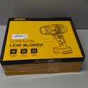 Electric Leaf Blower Cordless for Dewalt 20v Max Battery, Handheld Leaf Blowers for Lawn Care, Blowing Leaves  Dust, Turbo Jet Blower Car Dryer, battery Powered Mini Leaf Blower(Battery Not Included) (Yellow)