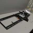 HOME VISION Ultra Slim Fixed TV Wall Mount Bracket for 42-100 Inch Flat/Curved Screens, Max VESA 800x600mm, 200lbs Capacity, 0.86" Low Profile, Universal, Heavy Duty, HV8802