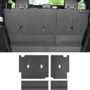 Rear Seat Back Cover Compatible with Ford Bronco 4 Door 2025 2024 2023 2022 2021, All-Weather Backrest Protector Cargo Mat Liner Interior Accessories