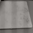 Yew & Tulip 16"x10" White Marble Board with Non-Slip Rubber Feet - Dough Pastry and Cutting Board