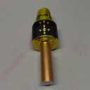 BONAOK Karaoke Microphone for Kids & Adults - Bluetooth Microphones Singing Mic with Disco Lights, Echo Effect, Built-in Speaker Portable Karaoke Player for Party Travel Gifts Q78(Gold)