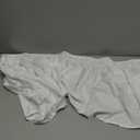 Wrap Around Dust Ruffle Bed Skirt - White - for Queen Size Beds with 15 Inch Drop - Easy Fit Elastic Strap - Adjustable Pleated Bedskirt w/Brushed Fabric - Wrinkle Free - for Women, Men, Kids & Teens