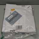 EXYGLO 12 Pack White Magazine File Holder, Cardboard Magazine Rack with Label, Foldable Storage Organizer Box for Book, Documents, 9.9x3.3x12 Inches