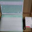Galaxy Tab A8 2022 Case with Keyboard and Mouse, Detachable Magnetic Keyboard Case with Mouse and S Pen Holder for 10.5" Galaxy A8 Model SM-X200/X205/X207 Tablet (Mint Green)
