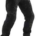 ZAPT Combat Pants Men's Airsoft Paintball Tactical Pants with Knee Pads Hunting Camouflage Military Trousers (Large)