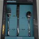 Towle Wave Flatware, 20-Piece Set, Silver and 19 inch Flatware Storage Chest