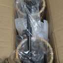 Bathroom Light Fixtures, Rustic 2-Light Vanity Lights Over Mirror Farmhouse Wall Mounted Light Natural Style Wall Lamp Boho Lighting Fixture Rattan Wall Sconce for Bedroom (13 inch)