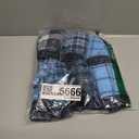 Hanes Men's Tagless Boxer Underwear, Exposed Waistband, (Large)