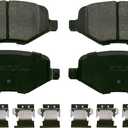 Wagner QS ZD1754 Disc Brake Pad Set, Chamfered Edges for Smooth, Quiet Stops, Fits 20142019 Ford Explorer