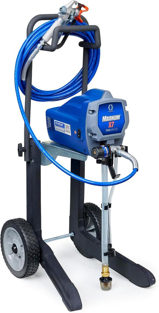 Graco Magnum 262805 X7 Cart Airless Paint Sprayer, Gray