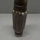 Exhaust Flex Pipe Universal Type 100% Stainless Steel For Heavy Duty and Cars (1 PC, 2.25X8X12)