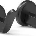 Ant Mag Magnetic Hooks Heavy Duty for Hanging Utensils Grills Keys Coats for Home Kitchen Refrigerator 2 Pack