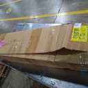 Van Roof Ladder Rack, 3 Adjustable Crossbars (48"-67") with Rain Gutter Mounts, Compatible with Chevy Express 1500/2500/3500 and GMC Savana Cargo Vans