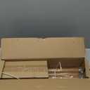 QDWIS Wood Curtain Rods for Windows 48 to 84 Inch,1'' Diameter Drapery Rods with Imitation Wood Grain Leaf Pattern Finials,Boho Adjustable Heavy Duty Curtain Rods Set,36-88'',Color:Natural Wood