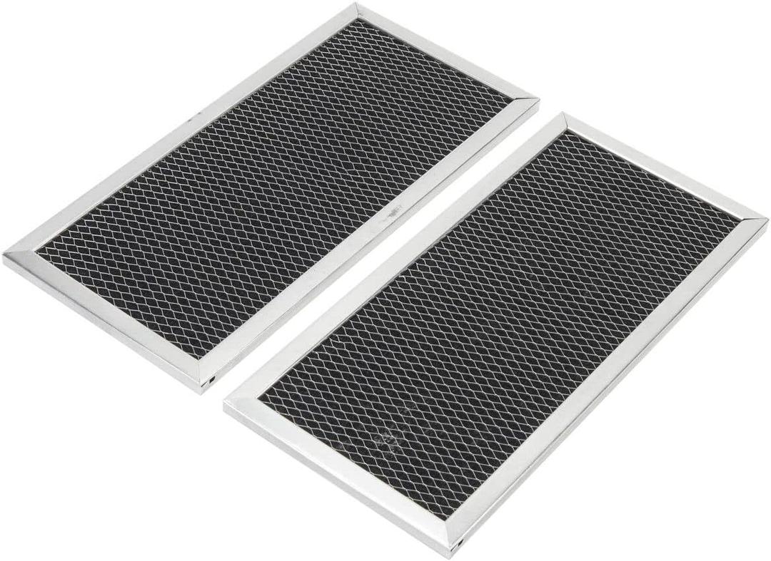 Whirlpool 6800 Over-The-Range Microwave Grease Filter, 2-Pack, 2 Count (Pack of 1), Charcoal