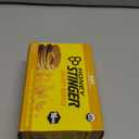 Honey Stinger Organic Honey Waffle, Energy Stroopwafel for Exercise, Endurance and Performance, Sports Nutrition for Home & Gym, Pre and Post Workout, Box of 16 Waffles, 16.96 Ounce (Pack of 16)