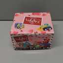 Valentines Day Gifts for Kids, 32 Pack Trucks Cards with Construction Vehicles, Pull Back Cars Sets Exchange Cards for Classroom School Party Favors
