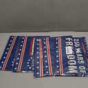 5 x 250th Anniversary America Garden Flag, 250 Anniversary USA Flag 1776-2026 Commemorative Patriotic 250 Year Banner 4th of July Freedom Yard Sign Double-Sided Waterproof Garden Flag 12x18 Inch