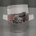 YUDODO Small Dog Sweater Dress with Bowtie Turtleneck - Knitted Pet Girl Dog Winter Clothes - Pet Warm Sweater for Puppy Yorkies, Chihuahua (L Pink)